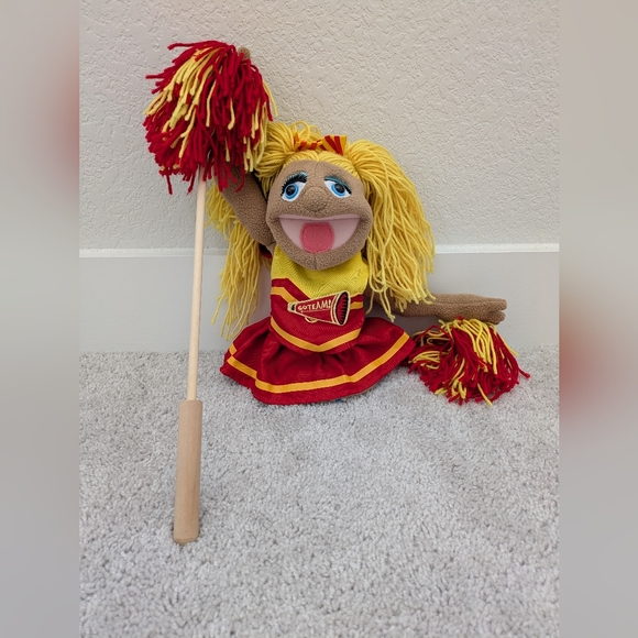 Melissa and Doug Cheerleader Puppet. - Picture 1 of 5
